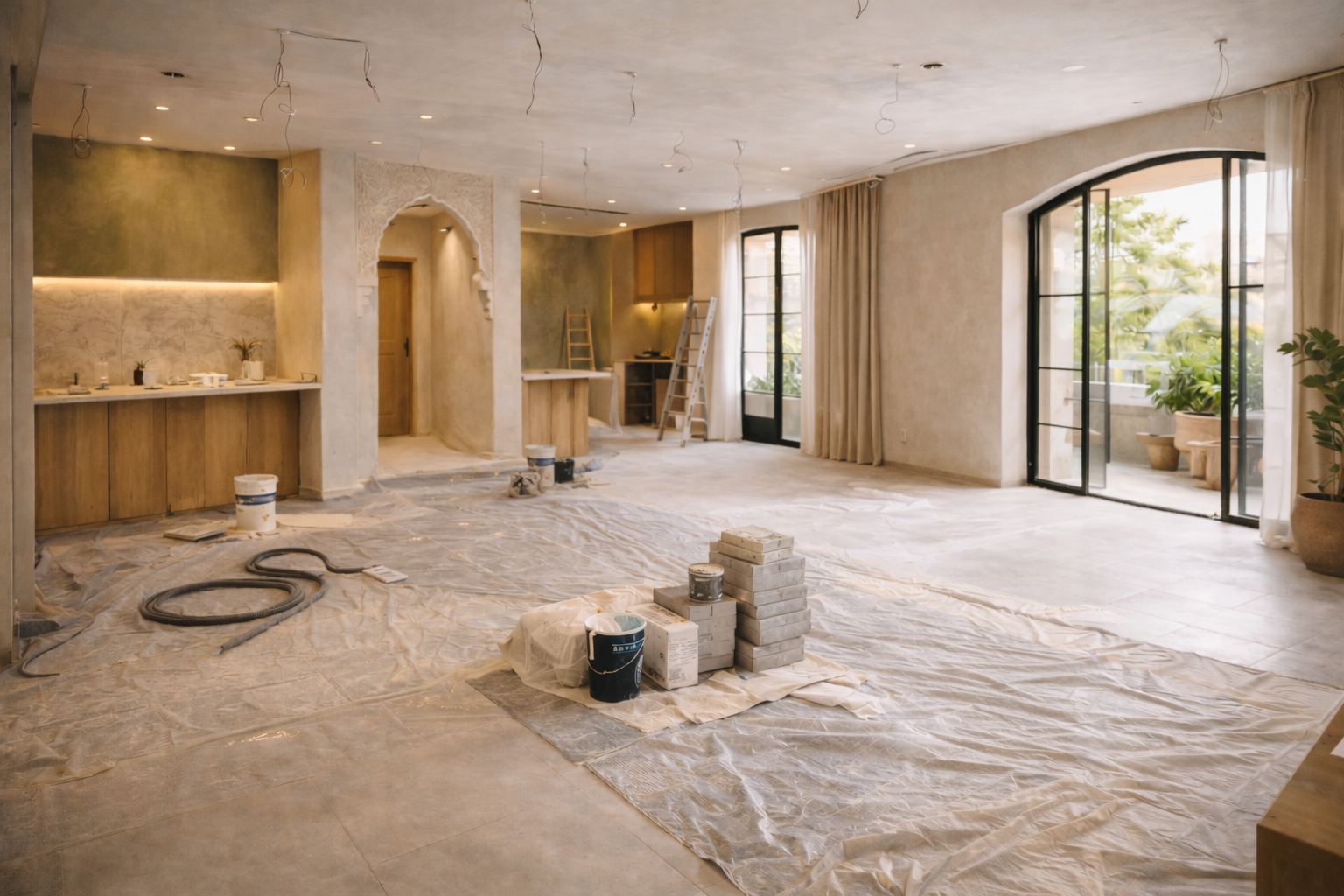 Rénovation d'espace commercial